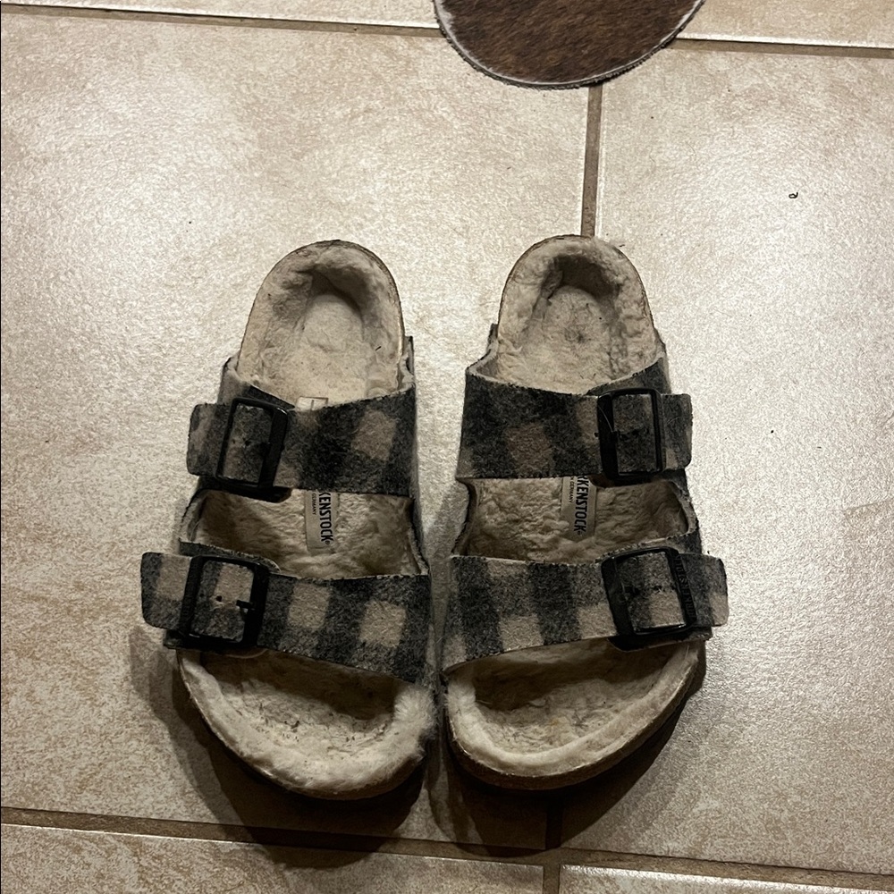 Birkenstock Fleece Sandals
